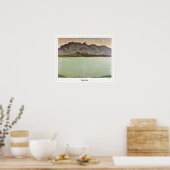 Ferdinand Hodler Zedign Kunstposter #248 Poster (Keuken)