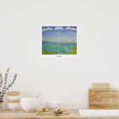 Ferdinand Hodler Zedign Kunstposter #83 Poster (Keuken)