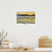 Ferdinand Hodler Zedign Kunstposter #84 Poster (Keuken)