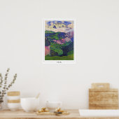 Ferdinand Hodler Zedign Kunstposter #89 Poster (Keuken)