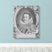 Ferdinand II, Heilige Romeinse keizer Canvas Afdruk (Insitu (Houten vloer))