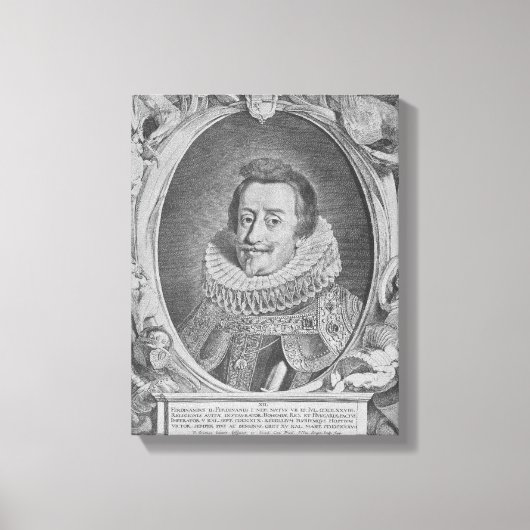 Ferdinand II, Heilige Romeinse keizer Canvas Afdruk (Voorkant)