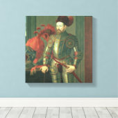 Ferdinand II, Heilige Romeinse keizer Canvas Afdruk (Insitu (Houten vloer))