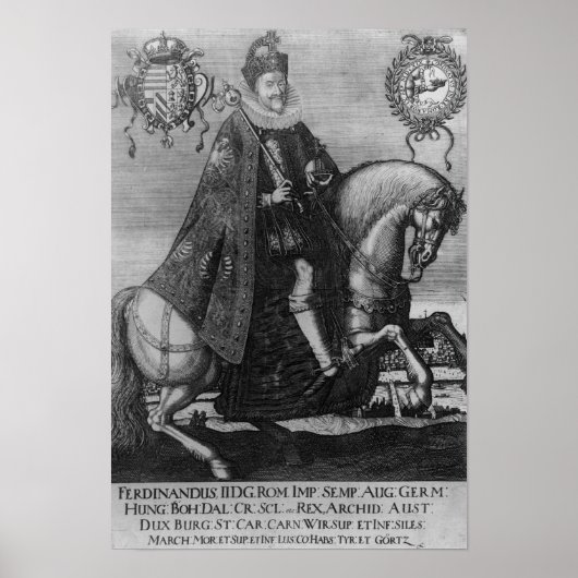 Ferdinand II, Heilige Romeinse keizer Poster (Voorkant)