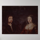 Ferdinand II van Aragón en Isabella I van Castilië Poster (Voorkant)