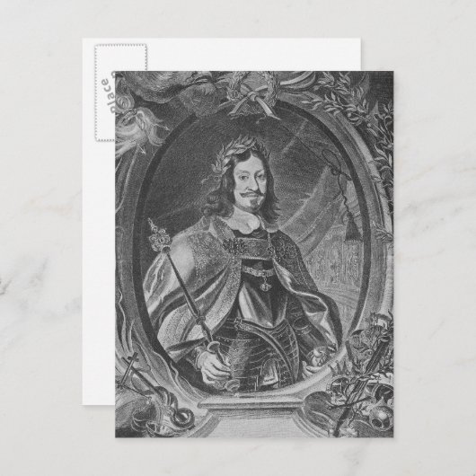 Ferdinand III, Heilige Romeinse keizer Briefkaart (Voorkant / Achterkant)