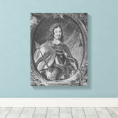 Ferdinand III, Heilige Romeinse keizer Canvas Afdruk (Insitu (Houten vloer))