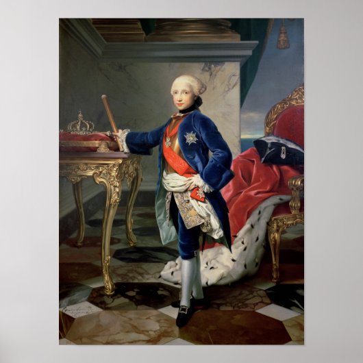 Ferdinand IV, koning van Napels Poster (Voorkant)