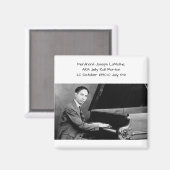 Ferdinand Joseph LaMothe, ALIAS Jelly Roll Morton Magneet (Voorkant / Achterkant)