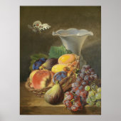  Ferdinand Kuss leeft nog steeds met fruit Poster (Voorkant)