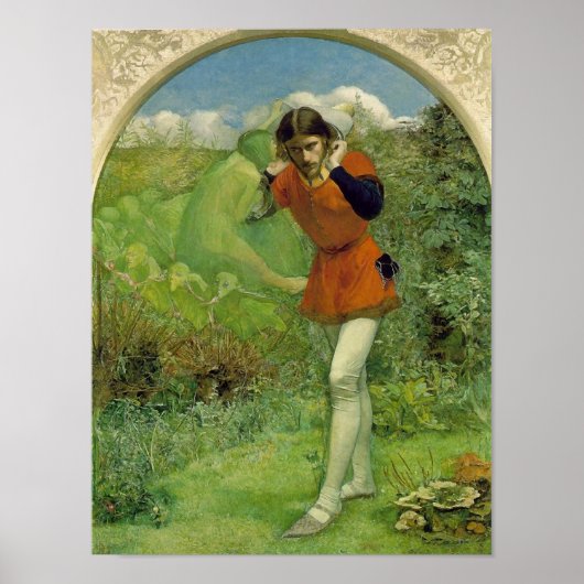 Ferdinand Lured door Ariel Millais Fine Art Poster (Voorkant)