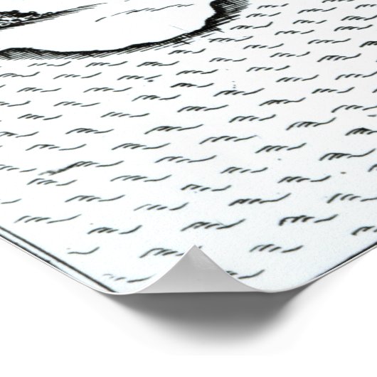 Ferdinand Magellan Fighting Natives on Island Poster (Hoek)