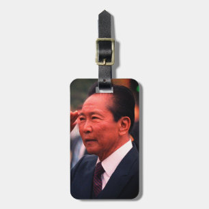 Ferdinand Marcos, tiende President van de Filipijn Bagagelabel