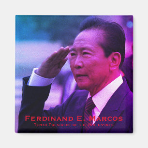 Ferdinand Marcos, tiende President van de Filipijn Magneet