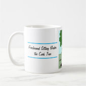 Ferdinand onder kurk koffiemok (Links)