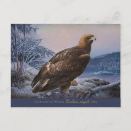 Ferdinand von Wright Golden eagle 1884 CC0314 Briefkaart