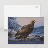 Ferdinand von Wright Golden eagle 1884 CC0314 Briefkaart (Voorkant / Achterkant)