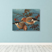 Ferdinand von Wright - Jays Canvas Afdruk (Insitu (Houten vloer))