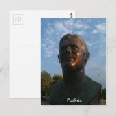 Ferenc Puskás Briefkaart (Voorkant / Achterkant)