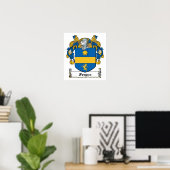 Fergus Family Crest Poster (Thuiskantoor)