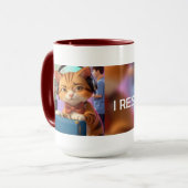 Fergus MacFluff's 'I Rest My Hoesje'-Mok Mok (Voorkant links)