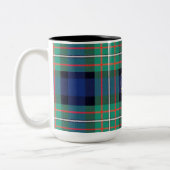 Ferguson clan badge en tartan mok (Links)