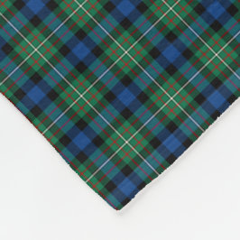 Ferguson Clan Blauw, Groene en Rode Tartan Fleece Deken