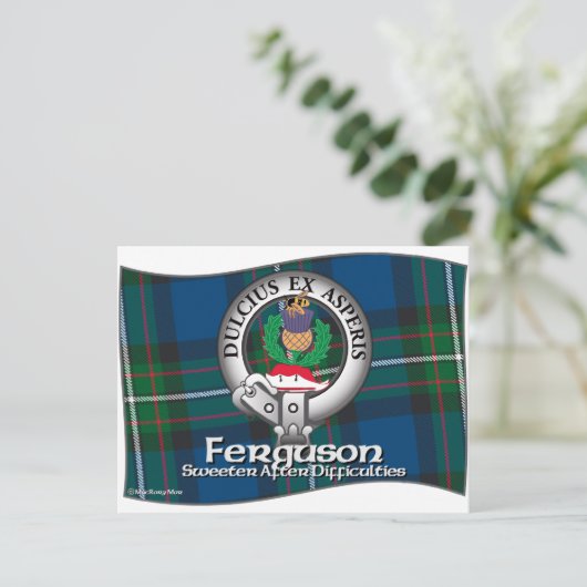 Ferguson Clan Briefkaart (Staand voorkant)
