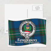 Ferguson Clan Briefkaart (Voorkant / Achterkant)