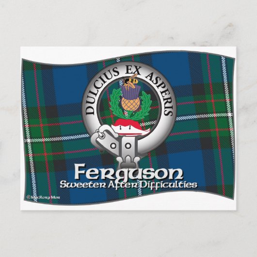 Ferguson Clan Briefkaart (Voorkant)