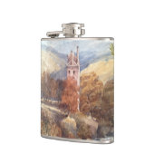 Ferguson Clan Familie Oude Kilkerran Kasteel kolf Heupfles (Links)