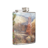 Ferguson Clan Familie Oude Kilkerran Kasteel kolf Heupfles (Rechts)