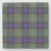 Ferguson clan Pset Scottish tartan Stenen Onderzetter (Voorkant)
