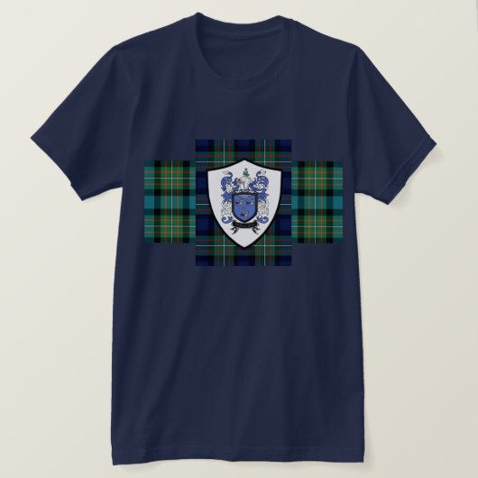 Ferguson Clan tartan and shield t shirt (Design voorkant)
