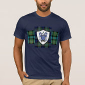 Ferguson Clan tartan and shield t shirt (Voorkant)