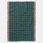 Ferguson Clan Tartan Blue, Green and Red Pset Deken (Voorkant Verticaal)