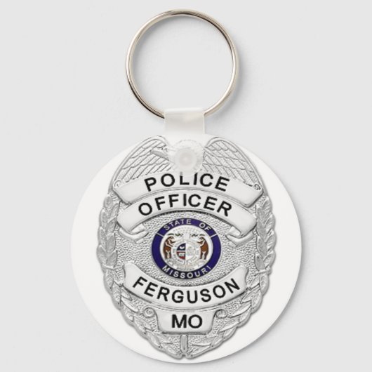 Ferguson-politiebadge Sleutelhanger (Voorkant)