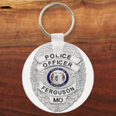 Ferguson-politiebadge Sleutelhanger (Voorkant)