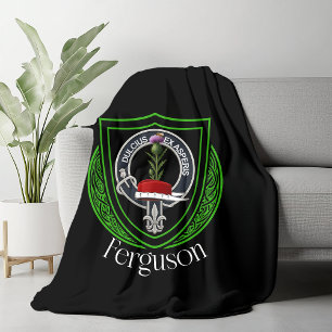Ferguson Schotse Clan Crest Fleece Deken