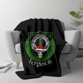 Ferguson Schotse Clan Crest Fleece Deken