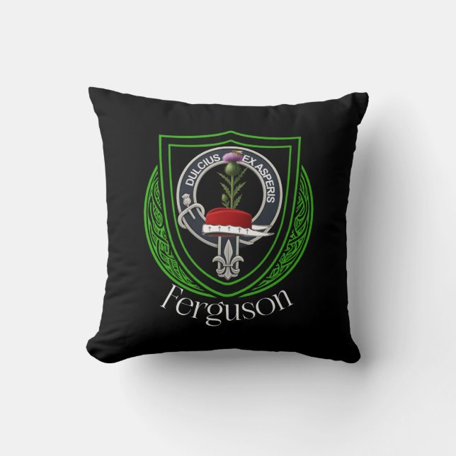 Ferguson Schotse Clan Crest Kussen (Voorkant)