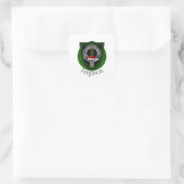 Ferguson Schotse Clan Crest Vierkante Sticker (Tas)