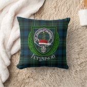 Ferguson Schotse Clan Tartan & Crest Kussen (Deken)