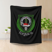Ferguson Scottish Clan Crest Fleece Deken