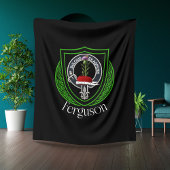 Ferguson Scottish Clan Crest Fleece Deken