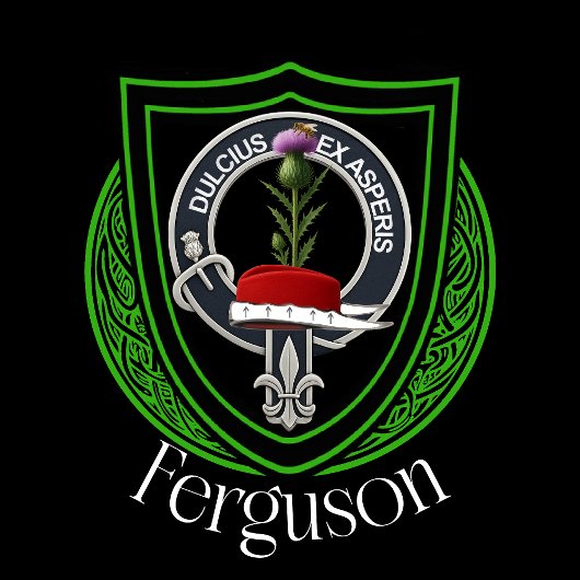 Ferguson Scottish Clan Crest Fleece Deken