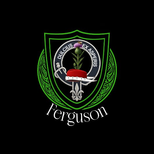 Ferguson Scottish Clan Crest Fleece Deken