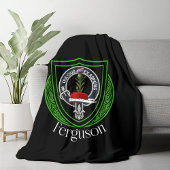 Ferguson Scottish Clan Crest Fleece Deken