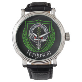 Ferguson Scottish Clan Crest Horloge