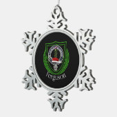 Ferguson Scottish Clan Crest Tin Sneeuwvlok Ornament (Rechts)